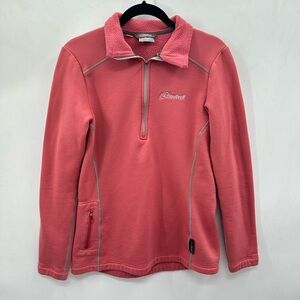 CLOUDVEIL Pink polyester blend gorpcore woman outerwear zip athleisure jacket M
